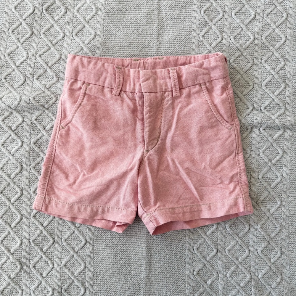 GAP Toddler Boys Pink Chino Shorts